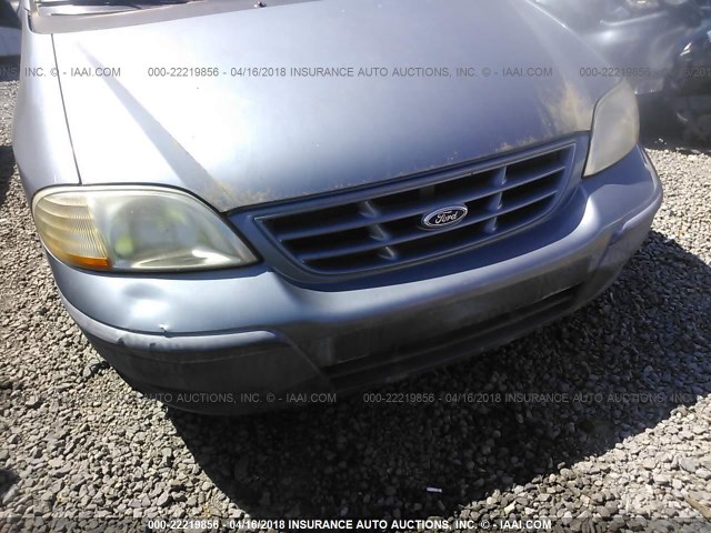 2FMZA5147XBA81733 - 1999 FORD WINDSTAR LX BLUE photo 6