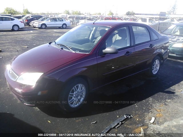 1FAFP34N27W127990 - 2007 FORD FOCUS ZX4/S/SE/SES 红色 照片 2