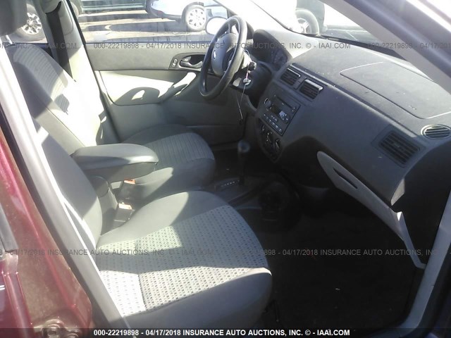 1FAFP34N27W127990 - 2007 FORD FOCUS ZX4/S/SE/SES 红色 照片 5