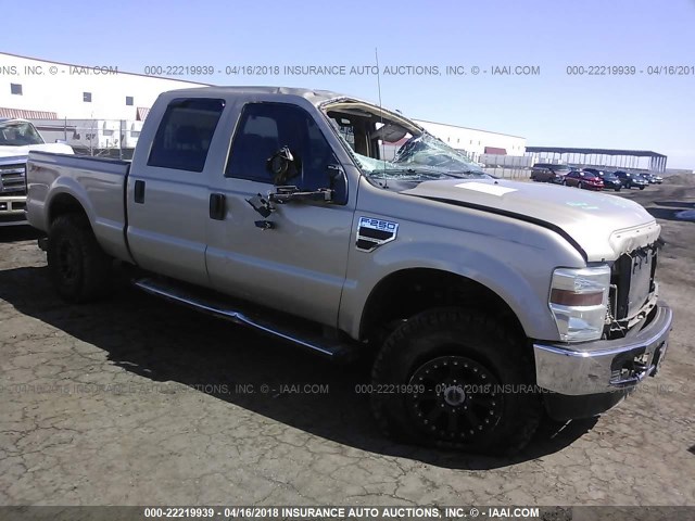 1FTSW2BR5AEA52016 - 2010 FORD F250 SUPER DUTY GOLD photo 1