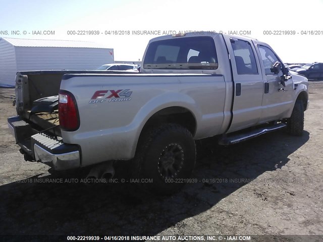 1FTSW2BR5AEA52016 - 2010 FORD F250 SUPER DUTY GOLD photo 4