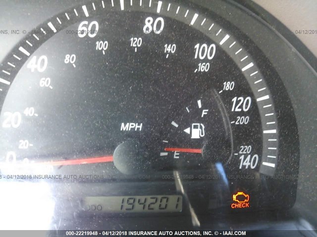 4T1BE30K43U194358 - 2003 TOYOTA CAMRY LE/XLE/SE MAROON photo 7