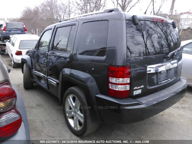 1J4PN2GK3BW591258 - 2011 JEEP LIBERTY SPORT 灰色 照片 3