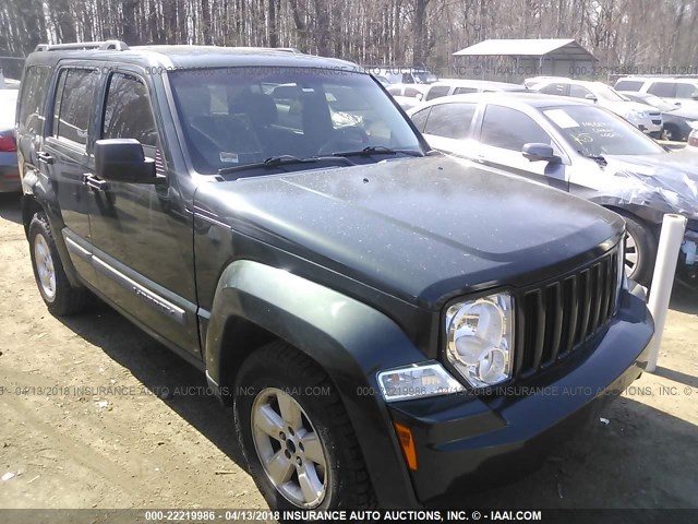 1J4PN2GK3AW139583 - 2010 JEEP LIBERTY SPORT 绿色 照片 1