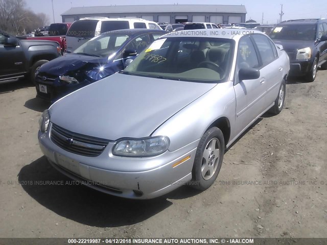 1G1NE52J43M566159 - 2003 CHEVROLET MALIBU LS 银色 照片 2