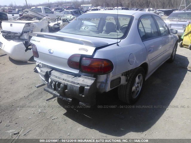 1G1NE52J43M566159 - 2003 CHEVROLET MALIBU LS 银色 照片 4
