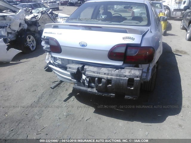 1G1NE52J43M566159 - 2003 CHEVROLET MALIBU LS 银色 照片 6