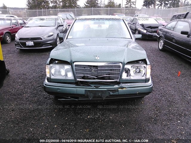 WDBEB31E2SC153183 - 1995 MERCEDES-BENZ E 300D/300D SPECIAL GREEN photo 6