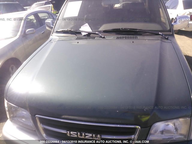 JACDJ58X3W7909426 - 1998 ISUZU TROOPER S/LS/LIMITED 绿色 照片 10