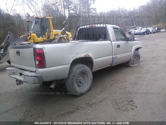 1GCHK24U66E159512 - 2006 CHEVROLET SILVERADO K2500 HEAVY DUTY TAN photo 4