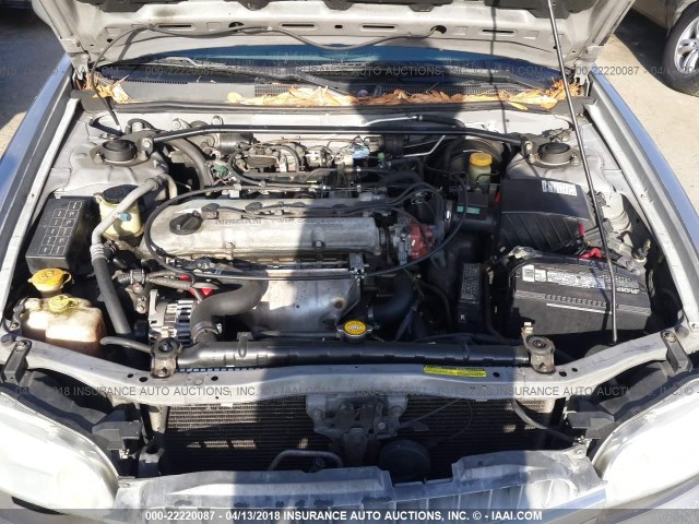 1N4DL01A01C148624 - 2001 NISSAN ALTIMA GXE/GLE/SE SILVER photo 10