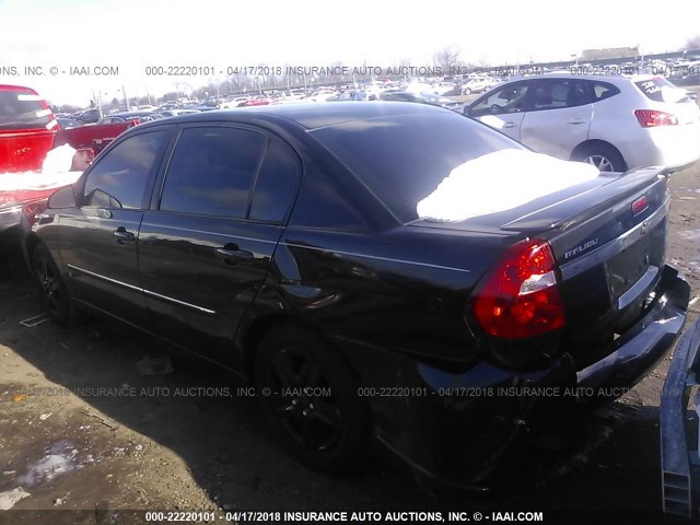 1G1ZT53896F283154 - 2006 CHEVROLET MALIBU LT BLACK photo 6