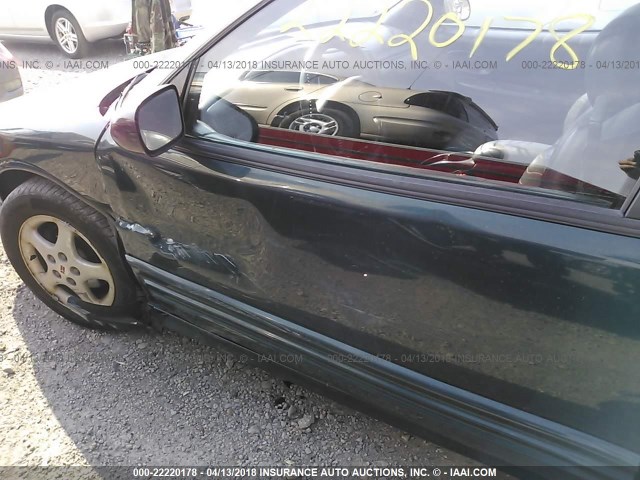 1G3WH12MXVF306152 - 1997 OLDSMOBILE CUTLASS SUPREME SL 绿色 照片 6
