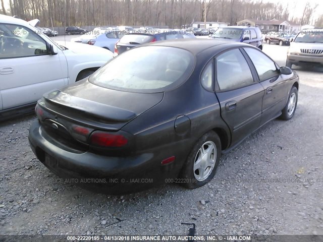 1FAFP53S2XA165025 - 1999 FORD TAURUS SE/COMFORT/SPORT BLACK photo 4