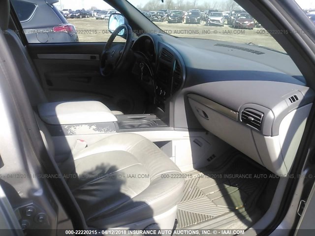 3G5DA03L27S575358 - 2007 BUICK RENDEZVOUS CX/CXL SILVER photo 5