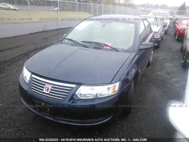 1G8AJ55F27Z175040 - 2007 SATURN ION LEVEL 2 Dark Blue photo 2