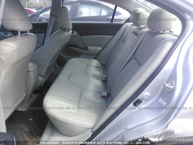2HGFB2F97CH570813 - 2012 HONDA CIVIC EXL Gümüş foto 8