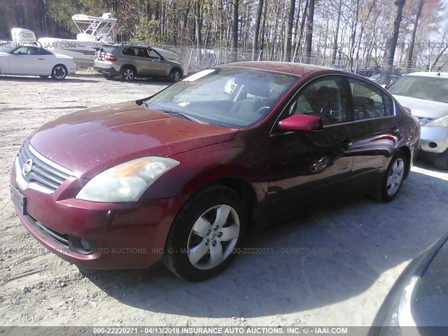 1N4AL21E47N430540 - 2007 NISSAN ALTIMA 2.5/2.5S BURGUNDY photo 2