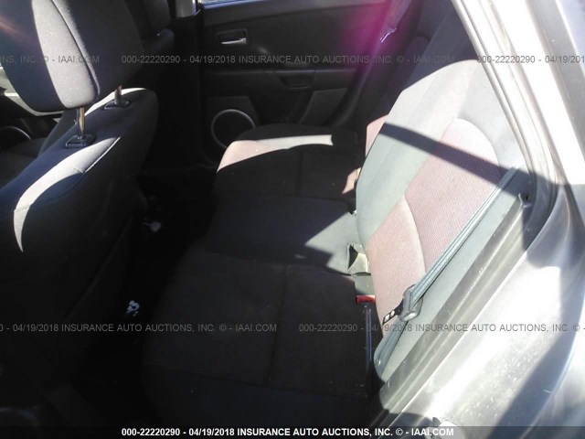 JM1BK343661409129 - 2006 MAZDA 3 HATCHBACK BLUE photo 8