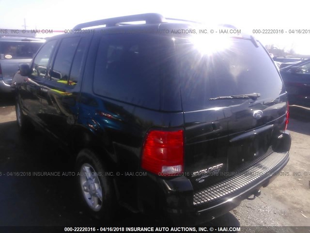 1FMZU73KX5ZA38707 - 2005 FORD EXPLORER XLT/XLT SPORT/NBX BLACK photo 3