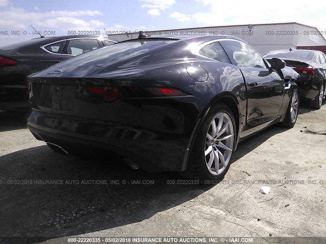 SAJDD1GXXJCK54900 - 2018 JAGUAR F-TYPE BLACK photo 4