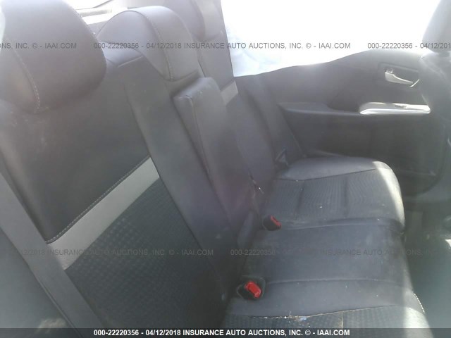4T1BF1FK4EU307267 - 2014 TOYOTA CAMRY L/SE/LE/XLE 黑色 照片 8