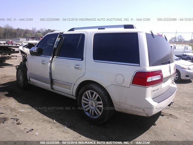 5LMFU28587LJ04411 - 2007 LINCOLN NAVIGATOR BEIGE photo 3