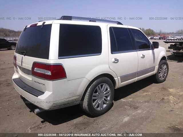 5LMFU28587LJ04411 - 2007 LINCOLN NAVIGATOR BEIGE photo 4