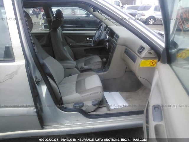 YV1LS61J0Y2628684 - 2000 VOLVO S70 SE SILVER photo 5