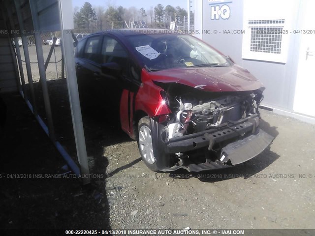 3N1CE2CPXGL375185 - 2016 NISSAN VERSA NOTE S/S PLUS/SV/SL/SR BURGUNDY photo 1