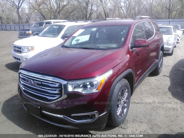 1GKKNULS2HZ303145 - 2017 GMC ACADIA SLT-1 Rot Foto 2