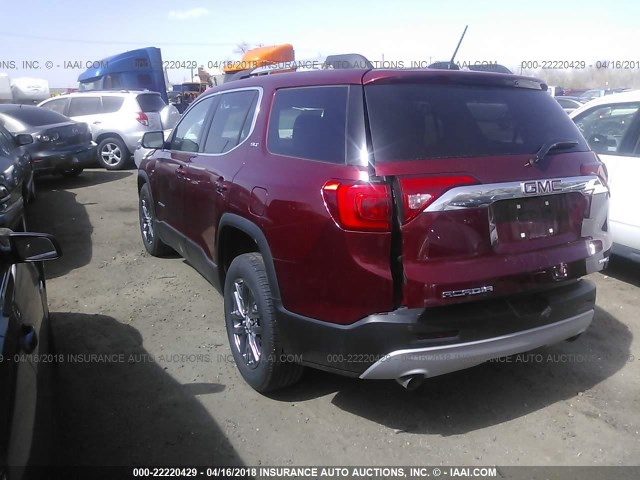 1GKKNULS2HZ303145 - 2017 GMC ACADIA SLT-1 Rot Foto 3