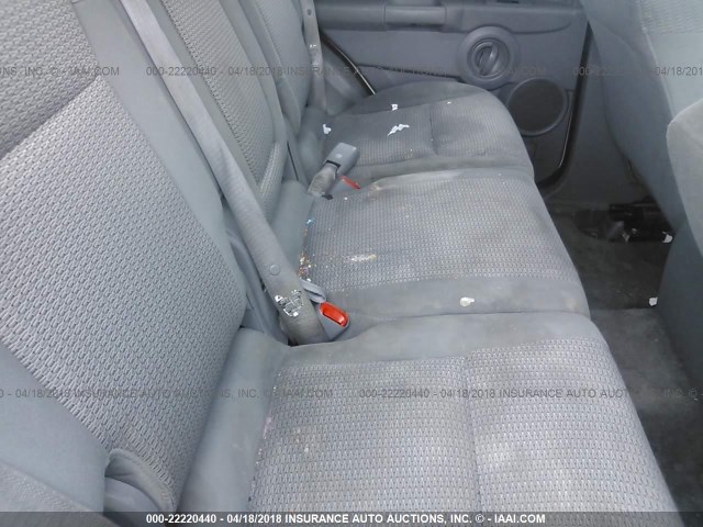 1J8HH48P07C505834 - 2007 JEEP COMMANDER WHITE photo 8