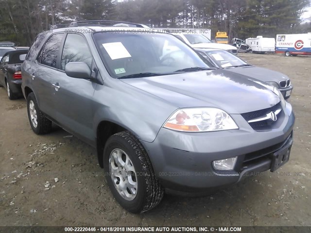 2HNYD18691H526088 - 2001 ACURA MDX TOURING GRAY photo 1