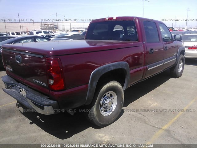 1GCGC13U53F191328 - 2003 CHEVROLET SILVERADO C1500 HEAVY DUTY BURGUNDY photo 4