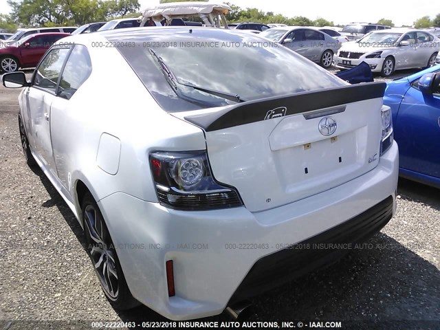 JTKJF5C71GJ017704 - 2016 TOYOTA SCION TC 白色 照片 3