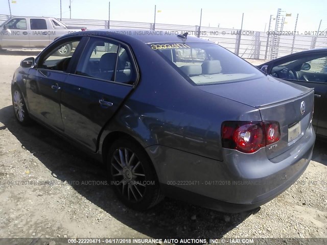 3VWRJ71KX8M187430 - 2008 VOLKSWAGEN JETTA WOLFSBURG 灰色 照片 3