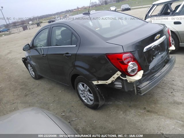 1G1JC5SH2G4173123 - 2016 CHEVROLET SONIC LT GRAY photo 3