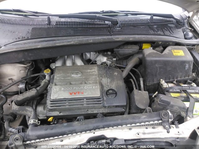 4T3ZF13C62U425108 - 2002 TOYOTA SIENNA LE/XLE TAN photo 10