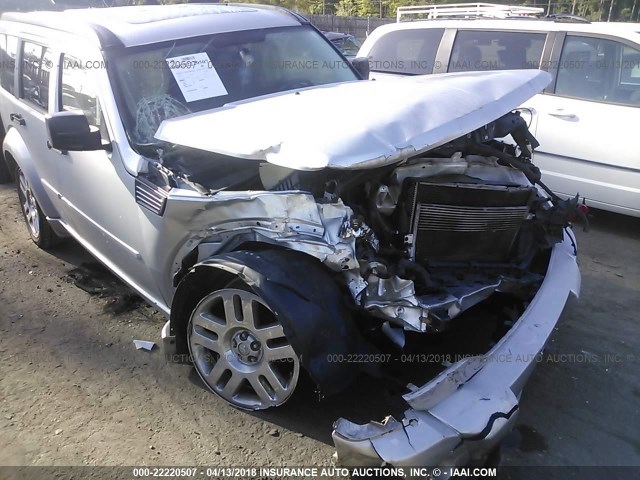 1D8GT58688W114723 - 2008 DODGE NITRO R/T SILVER photo 6