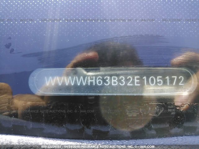 WVWWH63B32E105172 - 2002 VOLKSWAGEN PASSAT GLX 绿色 照片 9