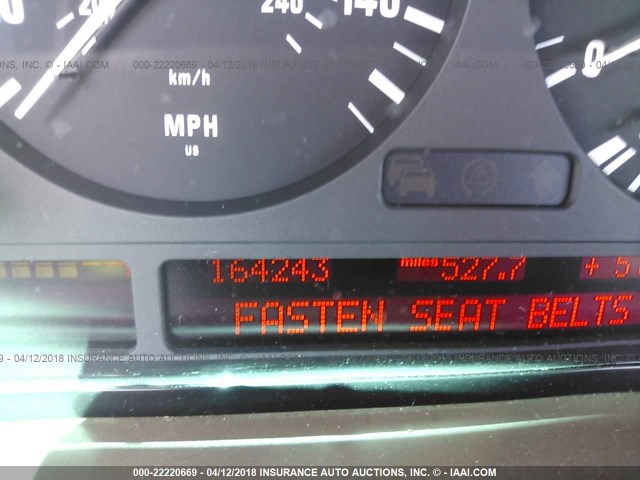 WBAGH8331XDP03635 - 1999 BMW 740 IL BURGUNDY photo 7