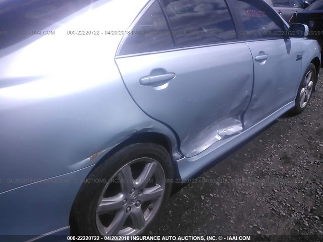 4T1BE46K49U914411 - 2009 TOYOTA CAMRY SE/LE/XLE Light Blue photo 6