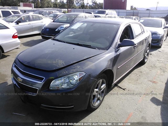 1G1ZC5EB9A4165330 - 2010 CHEVROLET MALIBU 1LT 灰色 照片 2
