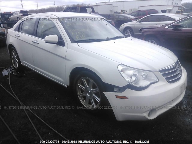 1C3LC66M78N278530 - 2008 CHRYSLER SEBRING LIMITED WHITE photo 1