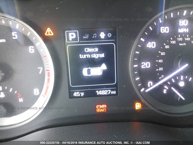 KM8J3CA46HU385028 - 2017 HYUNDAI TUCSON LIMITED/SPORT AND ECO/SE MAROON photo 7