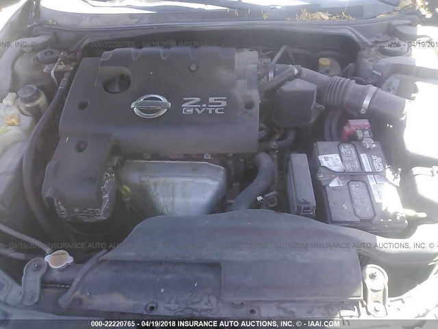 1N4AL11D93C163399 - 2003 NISSAN ALTIMA S/SL SILVER photo 10