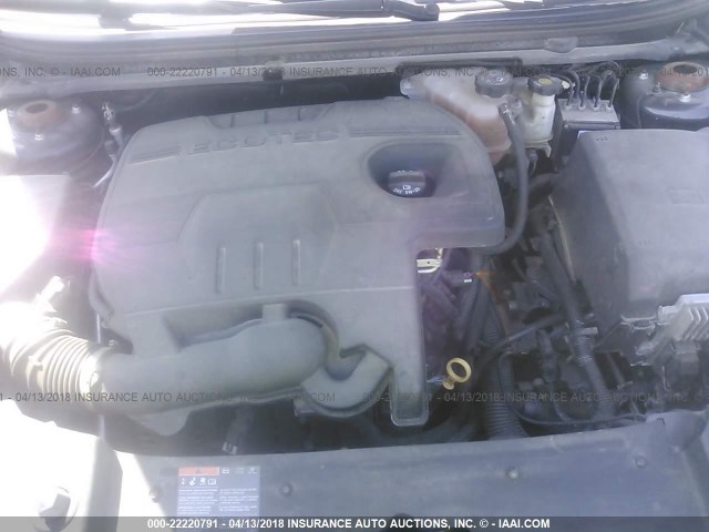 1G1ZC5EB0AF288194 - 2010 CHEVROLET MALIBU 1LT 灰色 照片 10