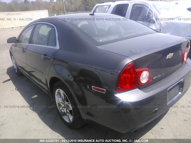 1G1ZC5EB0AF288194 - 2010 CHEVROLET MALIBU 1LT 灰色 照片 3