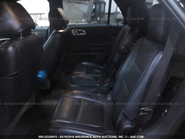 1FMHK7F90CGA51355 - 2012 FORD EXPLORER LIMITED 黑色 照片 8